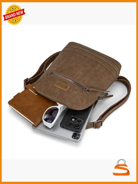 Mini Faux Leather Backpack Purse for Women Travel Work Daypack Adjustable Straps